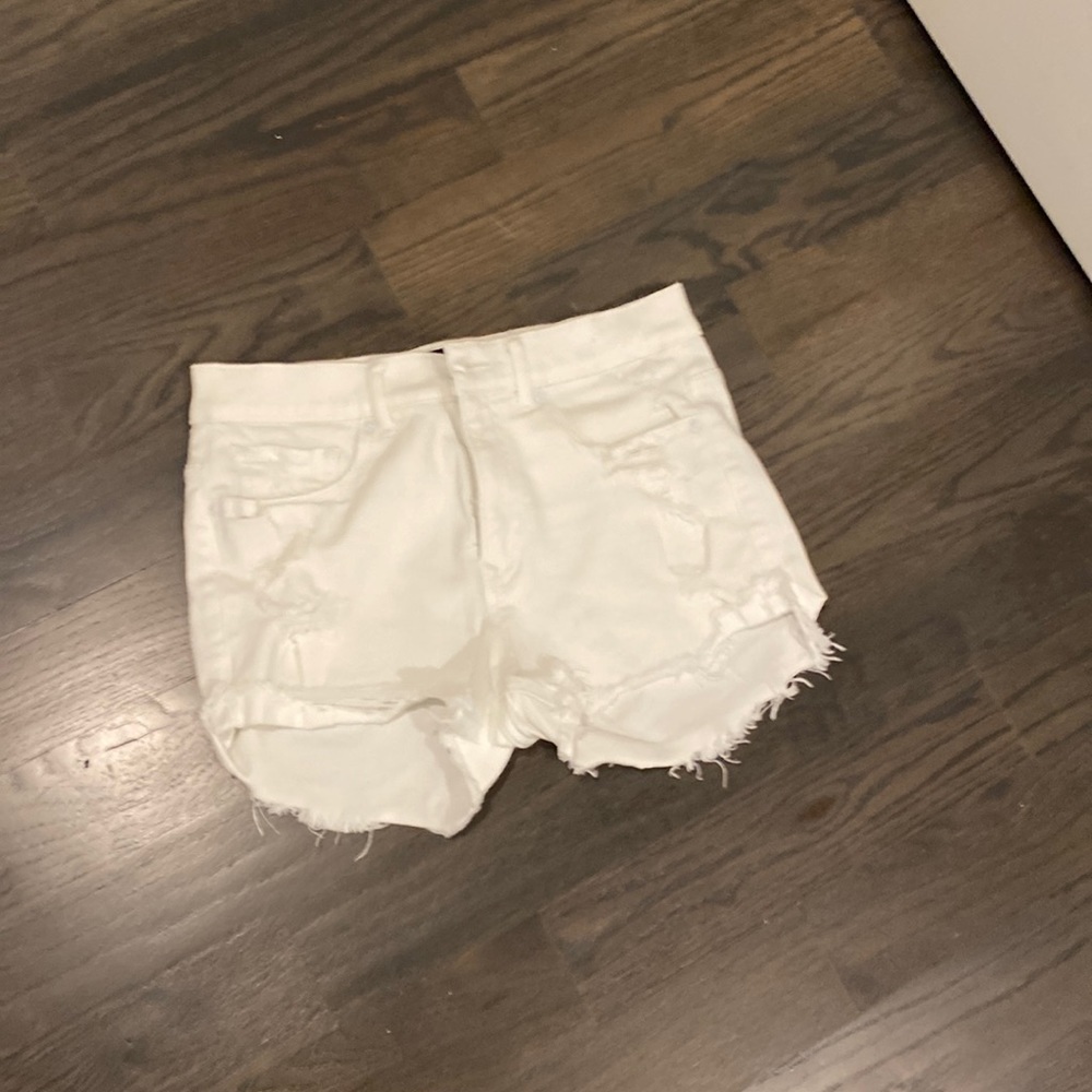 Express Shorts Frayed
